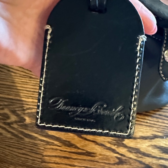 Dooney & Bourke Black Leather Tote - Picture 9 of 12